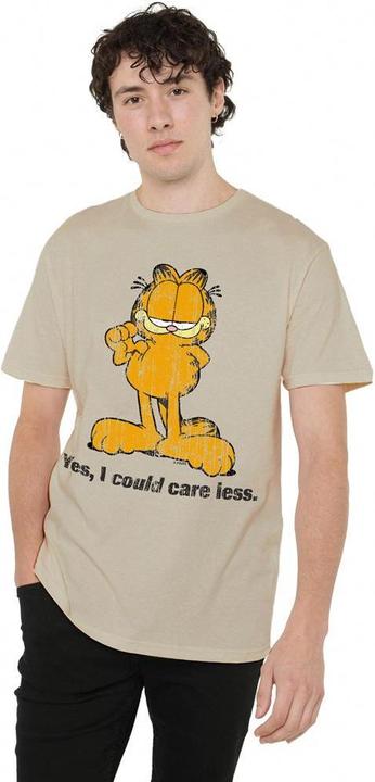 Immagine prodotto Garfield Yes I Could Care Less Maglietta Uomo (XL)