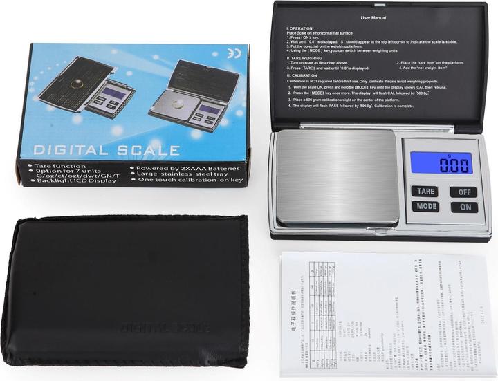 Produktbild Swissdetector Mini-Waage - hohe Qualität Präzision 0.01G X 300g