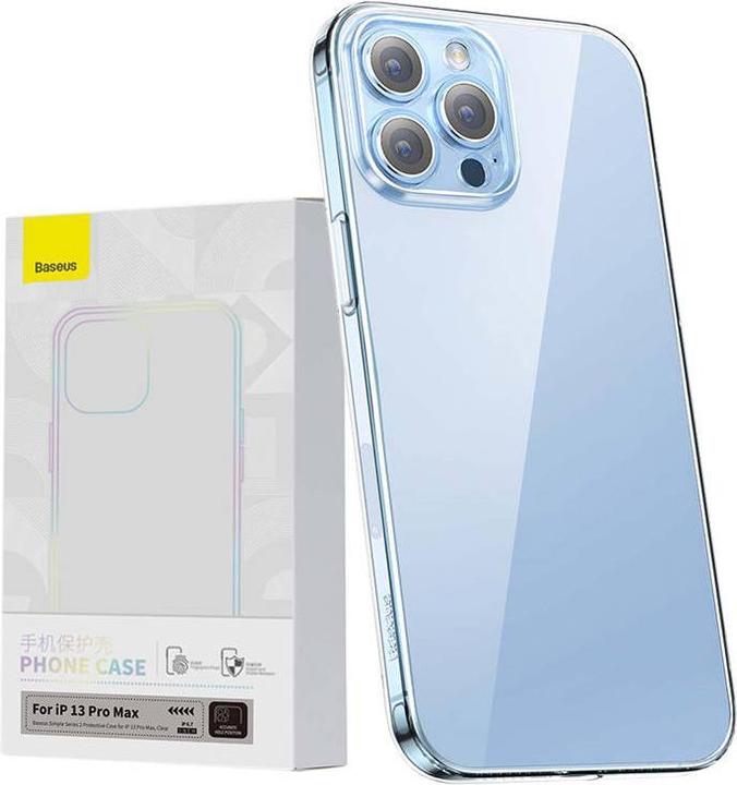 Actual product image Baseus Transparent Case Simple for iPhone 13 Pro Max (Apple iPhone 13 Pro Max)