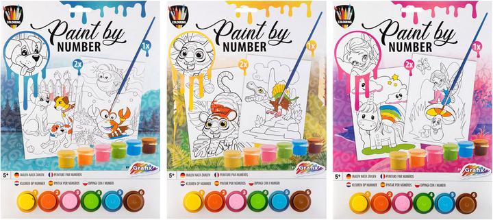 Actual product image Grafix Painting by numbers - Animals