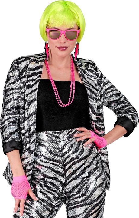 Produktbild Widmann PARTY FASHION BLAZER (Pailletten Blazer in Zebramuster), XL (XL)