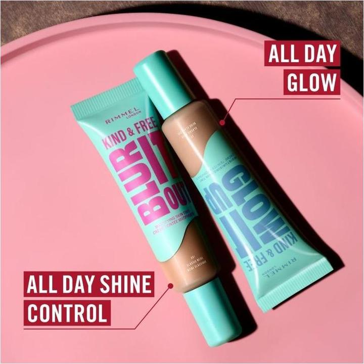 Produktbild Rimmel London Kind & Free Glow It Up Moisturising Skin Tint (605 Deep Chocolate)