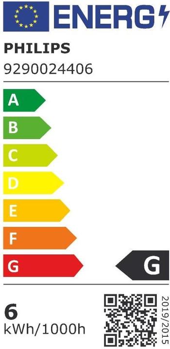 Label énergétique Philips Hue Teinte White Luster (E14, 5.70 W, 470 lm, 2 x, G)