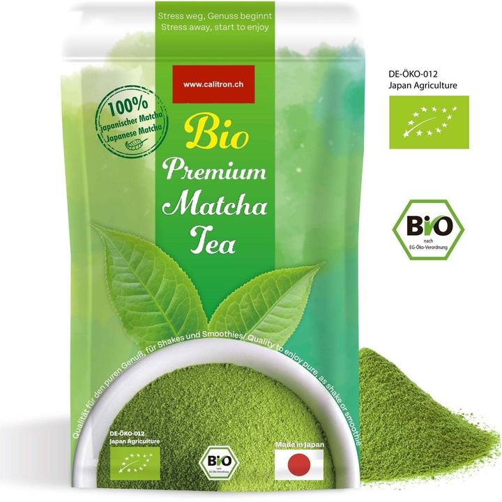 Immagine prodotto Calimatcha Matcha Set Rokku Tamago mit 30g Premium Bio-Matcha