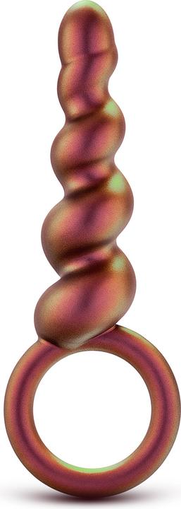 Actual product image Blush Anal Adventures Matrix Spiral Loop Analer Plug Kupfer