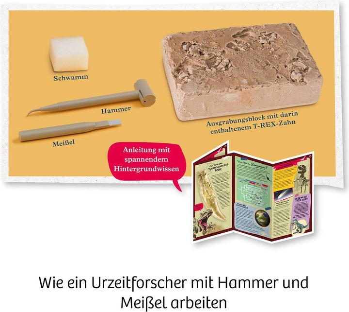 Produktbild Kosmos Experimentierkasten T-Rex Zahn