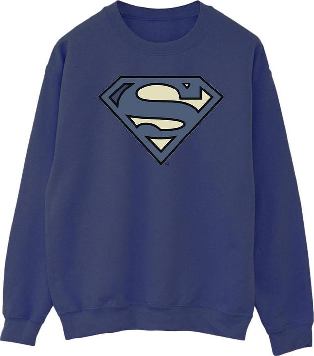 Superman Indigo Blue Logo Sweatshirt (XL)