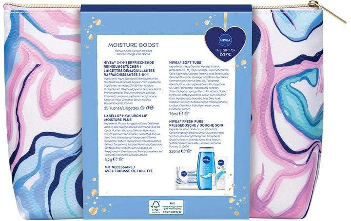 Actual product image NIVEA Moisture Boost (Facial care set, Body care set)