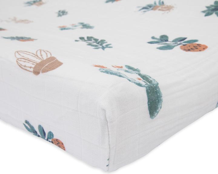 Actual product image little unicorn Changing Pad Cover (40 x 80 cm)