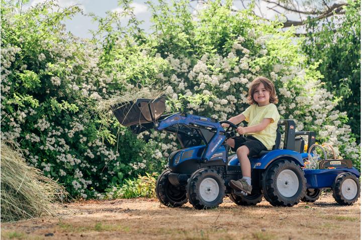 Image du produit Falk Toys Tracteur + remorque New Holland