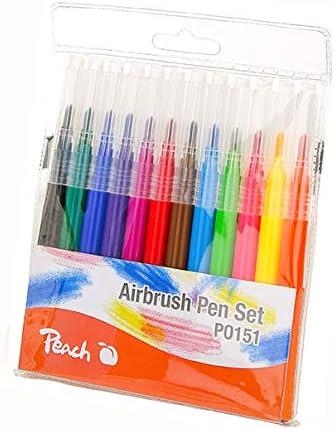 Actual product image Peach Airbrush Pen (Multicoloured, 12 x)