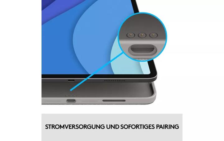 Immagine prodotto Logitech Combo Touch (CH, iPad Pro 12,9 2022 (6a generazione), iPad Pro 12.9 2021 (5a generazione))