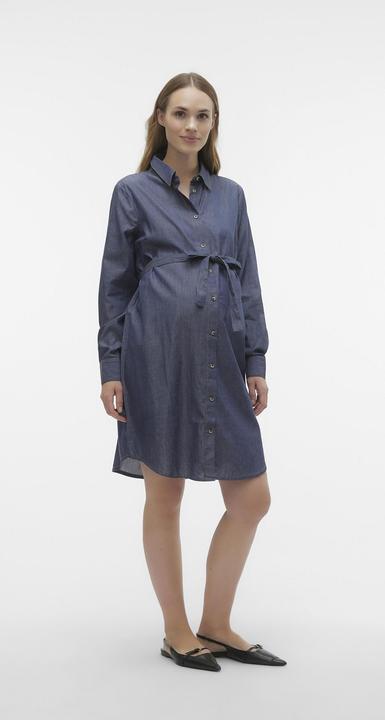 Actual product image Mamalicious MLNATALIA Umstandskleid Hemdblusenkleid (L)
