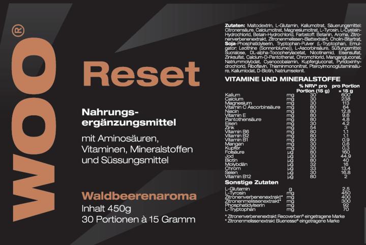 Produktbild Woo Reset (Waldbeeren, 1 Stk., 450 g)