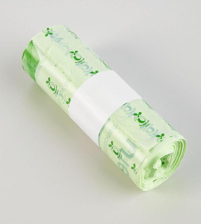 Deiss Müllbeutel BIOLINE 43 x 50 cm (B x H) 20l ecovio natur 50 St./Pack. (50 x, 20 l)