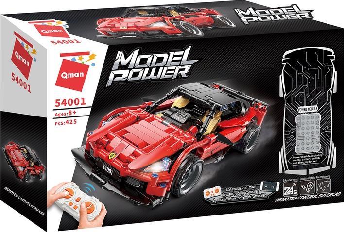 Actual product image Qman Remote control sports car