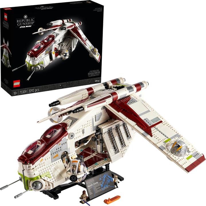 Actual product image LEGO UCS Republic Gunship (75309, LEGO Star Wars, LEGO Rare Sets)