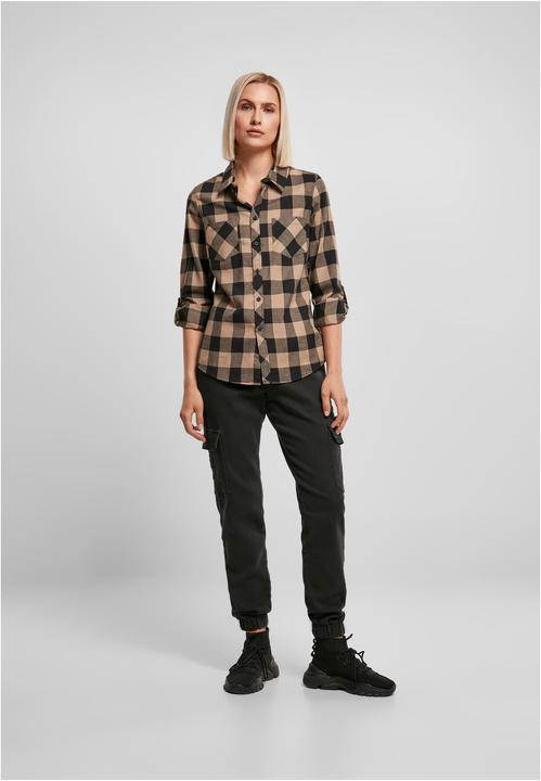 Immagine prodotto Urban Classics Camicia a maniche lunghe a quadri con risvolto (S)