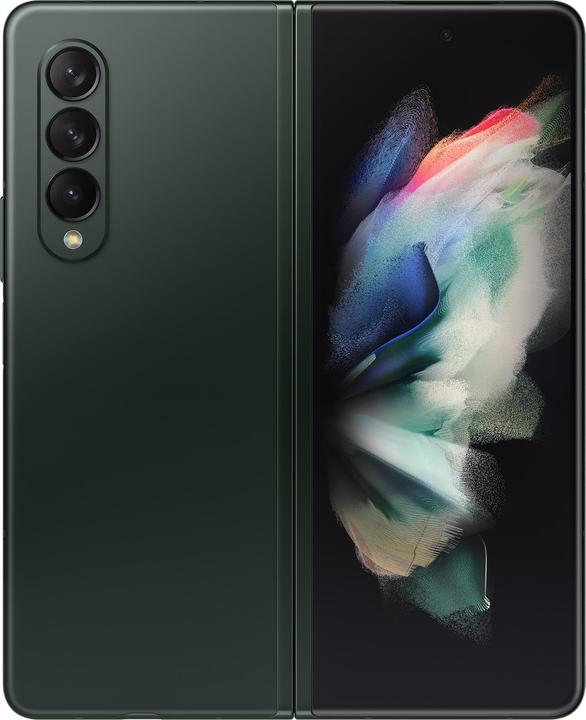 Samsung Galaxy Z Fold3 5G EU (512 GB, Phantom Green, 7.60", SIM + eSIM, 12 Mpx, 5G)