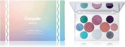 Actual product image Crayola Mermaid Eyeshadow Palette