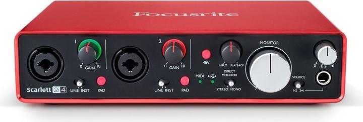 Image du produit Focusrite Scarlett 2i4 2nd Gen (USB)