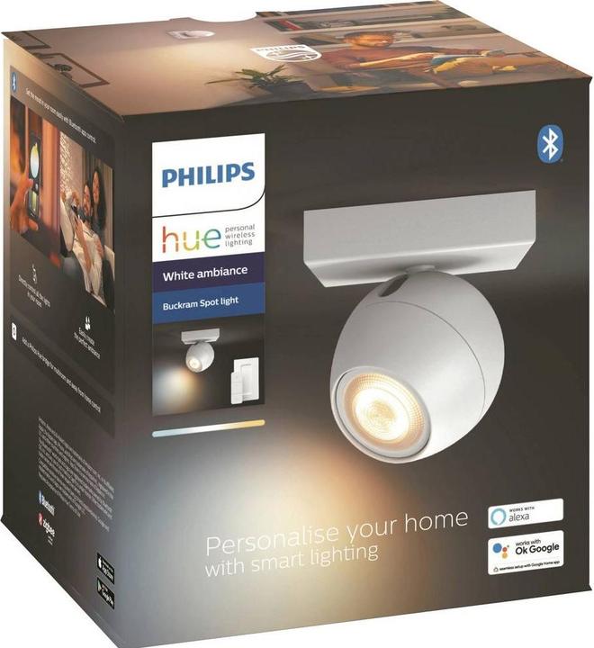 Produktbild Philips Hue White Ambiance Buckram (350 lm, GU10)