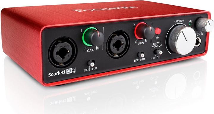 Actual product image Focusrite Scarlett 2i2 Studio Set 2nd Gen (USB)