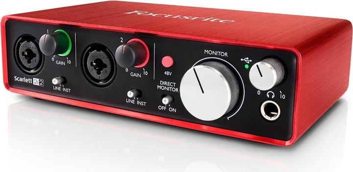 Actual product image Focusrite Scarlett 2i2 Studio Set 2nd Gen (USB)