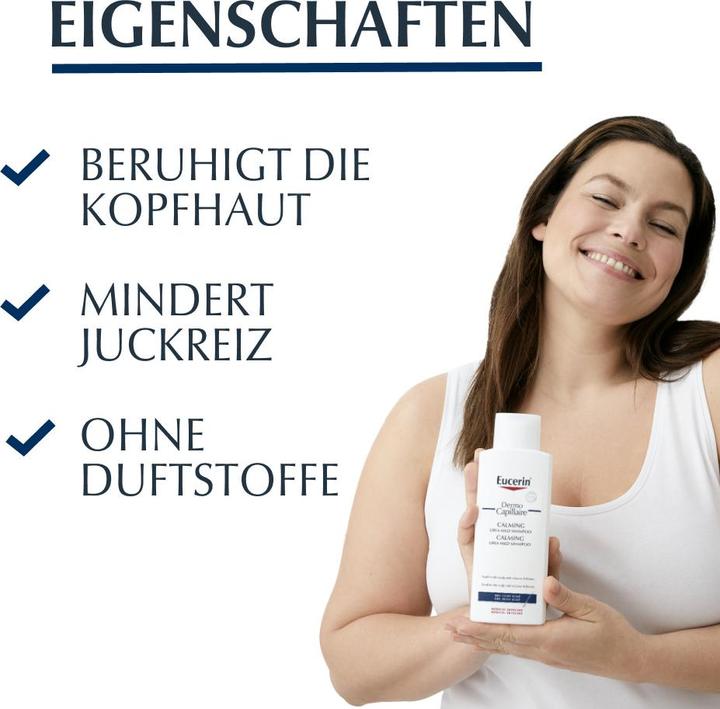 Produktbild Eucerin DermoCapillaire beruhigendes Urea Shampoo (250 ml, Flüssiges Shampoo)