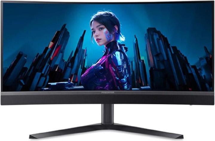 Produktbild Acer Predator X34 (X34V3bmiiphuzx) 34,0" WQHD MiniLED Curved 86,4 cm (34,0 Zoll), 180Hz, HDR1000, 2x (3440 x 1440 Pixel, 34")