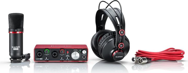 Actual product image Focusrite Scarlett 2i2 Studio Set 2nd Gen (USB)