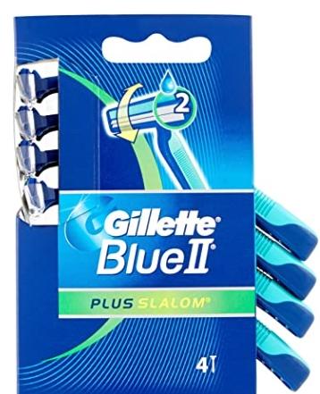 Produktbild Air-Val Gillette, Blue II, Rasierer, 4 Stücke