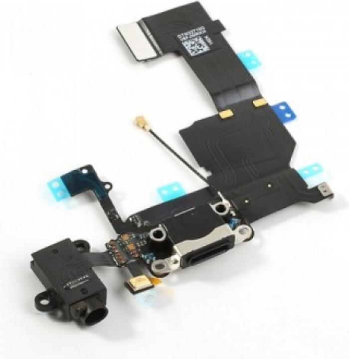 Produktbild Foxconn iPhone 5C Lightning Dock Connector Audio Flex Mikrofon schwarz (iPhone 5c)