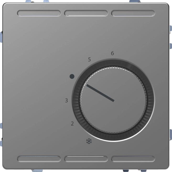 Actual product image Merten Room thermostat 230V w. changeover c. MEG5762-6036