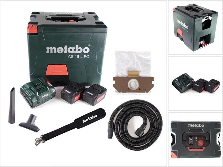 Image du produit Metabo Kit d'aspiration à sec 7.50 l 60202 (Aspirateur sec)