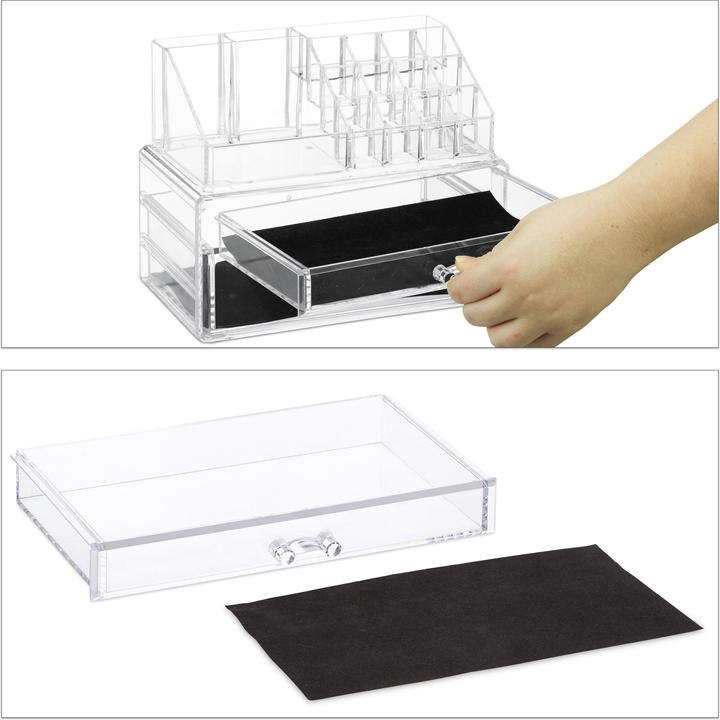 Actual product image Relaxdays Make-up organiser