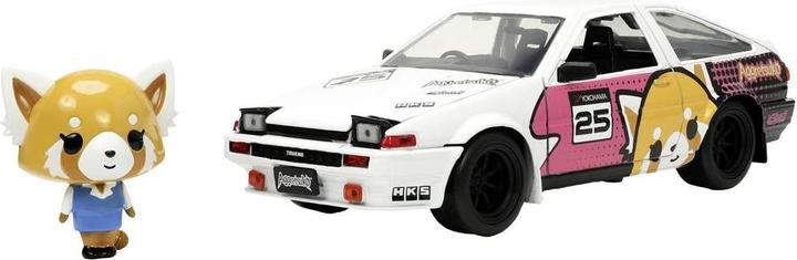 Immagine prodotto Jada Aggretsuko 1986 Toyota Trueno AE86 1:24