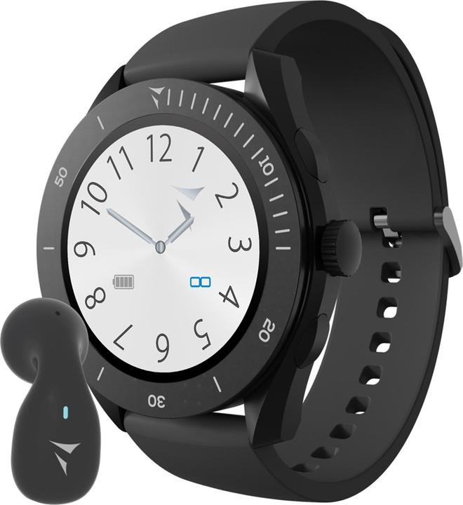 Produktbild Techmade Smart Watch Young Schwarz Bundle (45 mm)