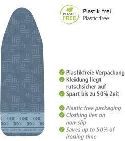 Actual product image Wenko Ironing board cover Air Comfort XL/Universal grey, blue