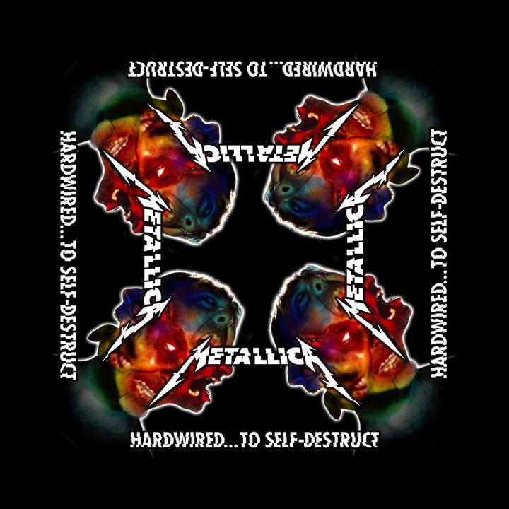 Image du produit Metallica - Bandana HARDWIRED TO SELF DESTRUCT - Adulte