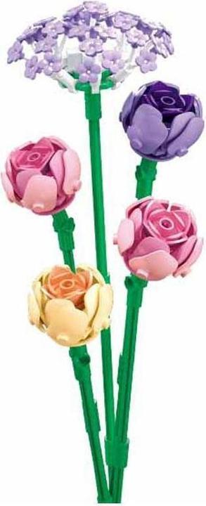 Actual product image Sluban SL96122 - Peony in vase
