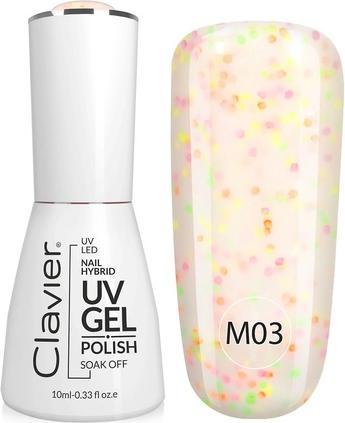 Clavier Luxury Nail Hybrid Uv Gel Hybrid Nail Polish 003 10Ml (10 ml)