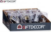 Produktbild Giftdecor Hängeleuchte Stahl silber