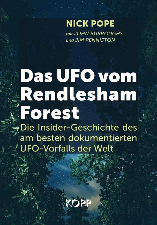 Image du produit Das UFO vom Rendlesham Forest (Allemand, Jim Penniston, Nick Pope, John Burroughs, 2023)