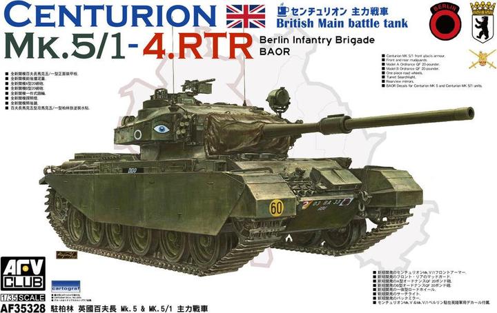 Produktbild AFV Club Centurion MK.5/1-4.RTR