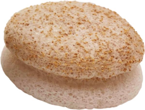 Actual product image Lady Green Konjac face sponge with nut extract