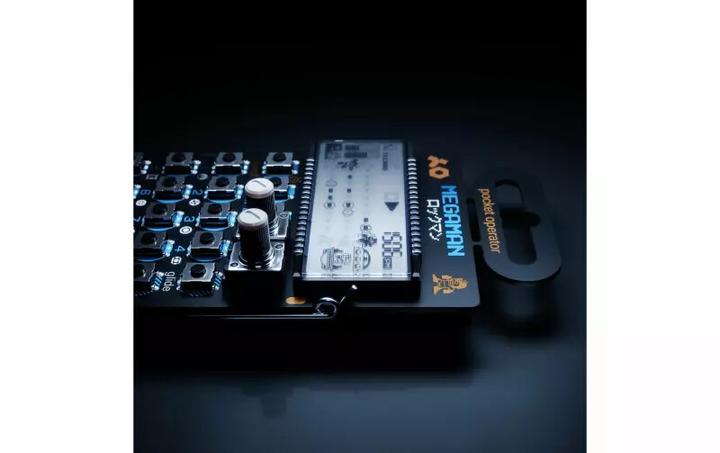 Actual product image Teenage Engineering Synthesizer PO-128 Mega Man