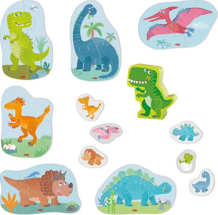 Produktbild Haba 6 erste Puzzles Dinos (18 Teile)