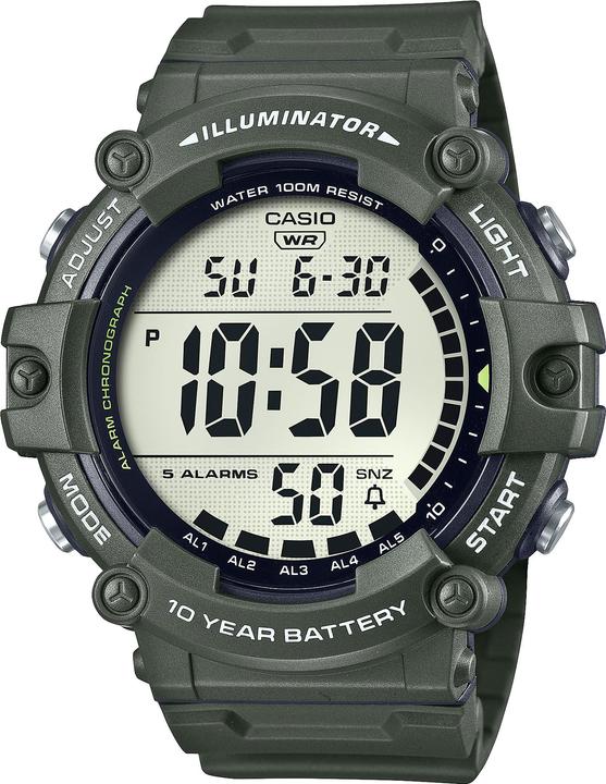 Actual product image Casio AE-1500WHX-3AVDF Clock + BOX (51.30 mm)