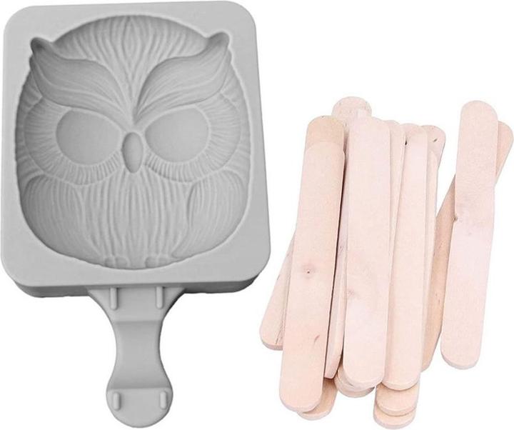 Produktbild Metamorph Eule Silikonform für Eis am Stiel